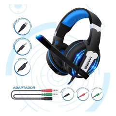 Haing Headset Gaming HG-2-Red