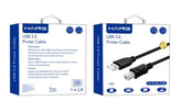 Haing Hi 0100 U2B USB 2.0 A B Printer Cable 10 meter, USB cable