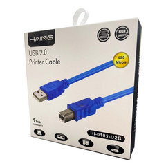 HAING HI-0105-U2B USB 2.0 Printer Cable 1.5M