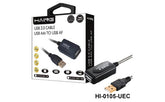 Haing Hi 0105 Uec USB 2.0 Type A Male to A Female Active Extension & Repeater Cable 5 meter