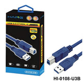 HAING HI-0108-U3B USB 3.0 Printer Cable 5Gbps -1.5M