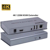 HAING HI-0120-HKE 4K HDMI Extender with USB KVM 120M
