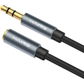 HAING HI-0154-AEC-5M AUX 3.5mm to Female 3.5mm AUX Extension Cable 5M