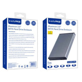 HAING HI - 0258 - TPC Aluminum 2.5" Sata Hard Drive Enclosure with portable external hard drive