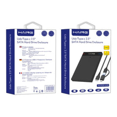 HAING HI-0259-U3H USB Type-c 2.5" SATA Hard Drive Enclosure