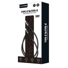 HAING HI041CL Type-C to Lighting 20W Metal Braided Data Cable 3M