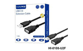 Haing Hi 0105 U2F USB 2.0 Extension Cable 1.5 meter, USB extension cable