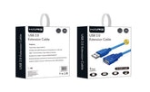 Haing Hi 0501 U2F USB 2.0 Extension Cable 5 meter Blue, USB extension cable