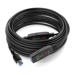 HAING HI-0200-U3E USB 3.0 Extension Cable with Power Adapter 20M