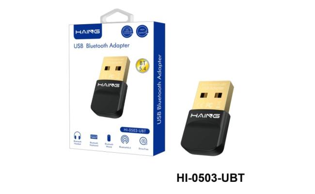 Haing Hi 0503 Ubt USB Bluetooth 5.4 Adapter Wireless Dongle
