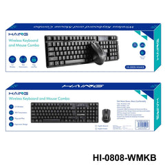 HAING HI-0808-WMKB 2.4G Wireless Keyboard and Mouse Combo