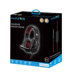 HAING HI-0990-DCH 3.5MM AUX One Pin Wired Gaming Headset 3.5mm