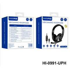 HAING HI-0991-UPH USB Gaming Headphone with Mic