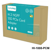HAING HI - 1008 - PCM M.2 NVMe to PCI - E3.0X4 Express Card, adapter