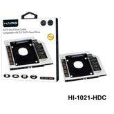 HAING HI - 1021 - HDC SATA Hard Drive Caddy Compatible with 2.5" SATA Hard Drive 9MM