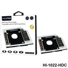 HAING SATA Hard Drive Caddy Compatible with 2.5" SATA Hard Drive 12.7MM