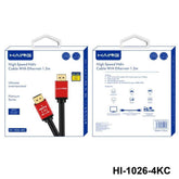HAING HI - 1026 - 4KC High Speed 4K HDMI Cable with Ethernet 1.5 meter