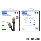 HAING HI - 1027 - 4KC - 3 meter High Speed HDMI Cable with Ethernet 3 meter