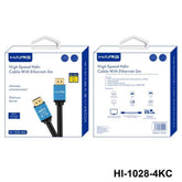 HAING HI - 1028 - 4KC 4K High Speed HDMI Cable with Ethernet 5 meter