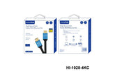 Haing Hi 1028 4kc 4k High Speed HDMI Cable with Ethernet 5 meter