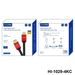 HAING HI - 1029 - 4KC - 10 meter High Speed 4K HDMI Cable with Ethernet 10 meter