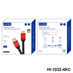 HAING HI-1032-4KC-25M High Speed 4K HDMI Cable With Ethernet 25M