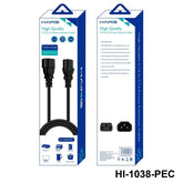 HAING HI - 1038 - PEC - 150C C13 to C14 Power Extension Cable 1.5 meter with cables