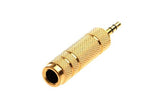 Haing Hi 1043 Mfa 3.5mm Jack Male to 6.35mm Jack Female Stereo Audio Adapter