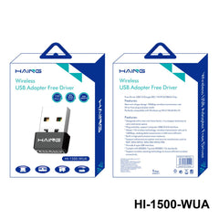HAING HI-1500-WUA 150Mbps 11n Wi-Fi USB Adapter