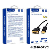 HAING HI - 2016 - DPVC DisplayPort to VGA Port Cable 1.8 meter with DisplayPort cable