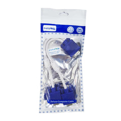 HAING HI-202-VGA VGA Male to Two VGA Female Deluxe Computer Cable 20cm