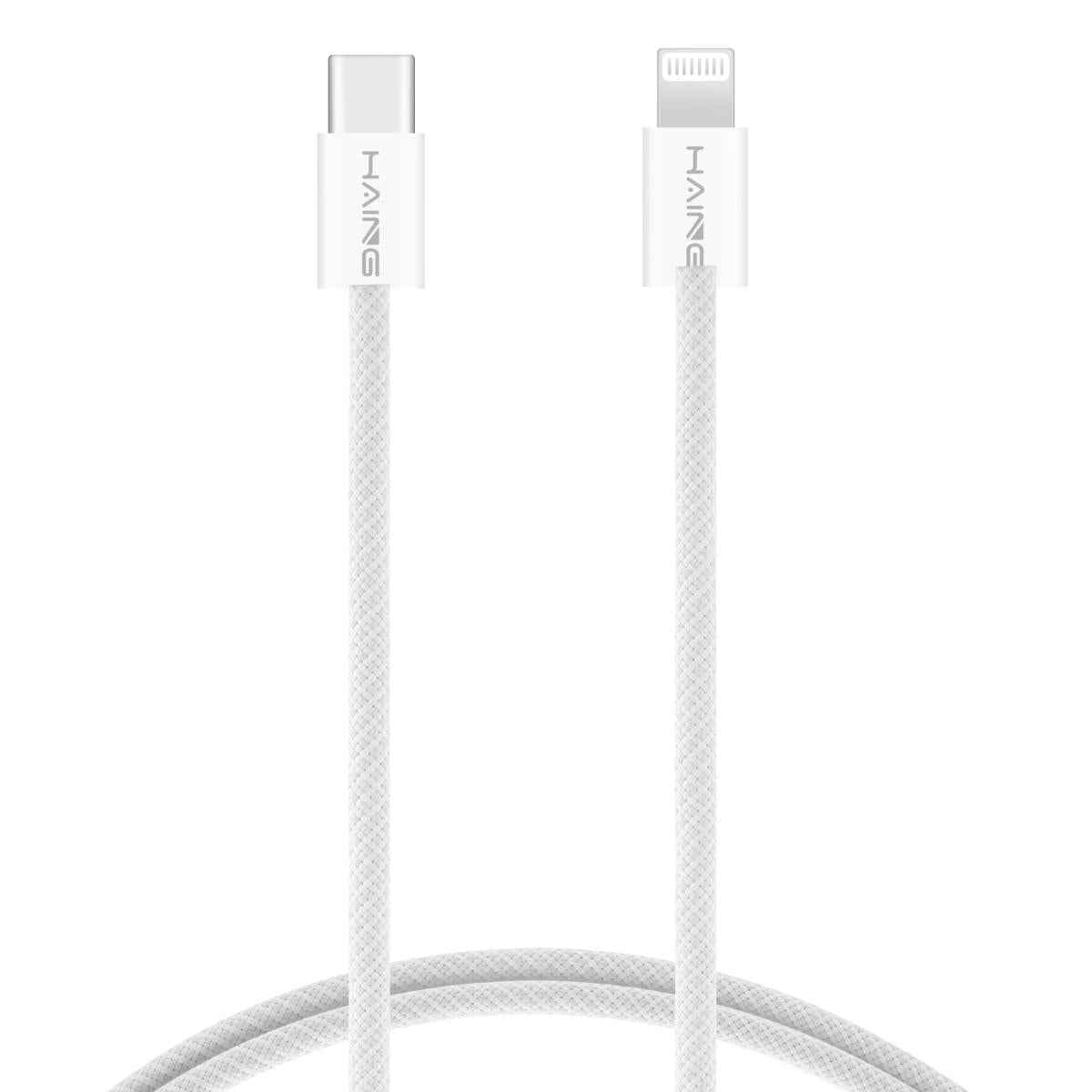 HAING HI - 2021 - TLC Type - C to Lightning Braided Cable 1.2 meter 20W with cables