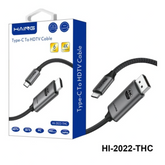 HAING HI-2022-THC-1.8M Type-C to HDMI Cable – 60Hz, 1.8m