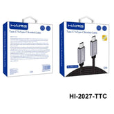 HAING HI-2027-TTC Type-C to Type-C Braided Cable 5M 100W