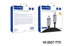 Haing Hi 2027 Ttc Type C To Type C Braided Cable 5m 100w