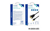 Haing Hi 2038 Usc USB to Serial RS232 Console Cable 1.8 meter with USB cable