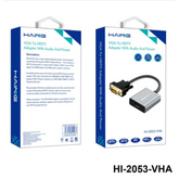 HAING HI - 2053 - VHA VGA to HDTV Adapter with Audio And Power