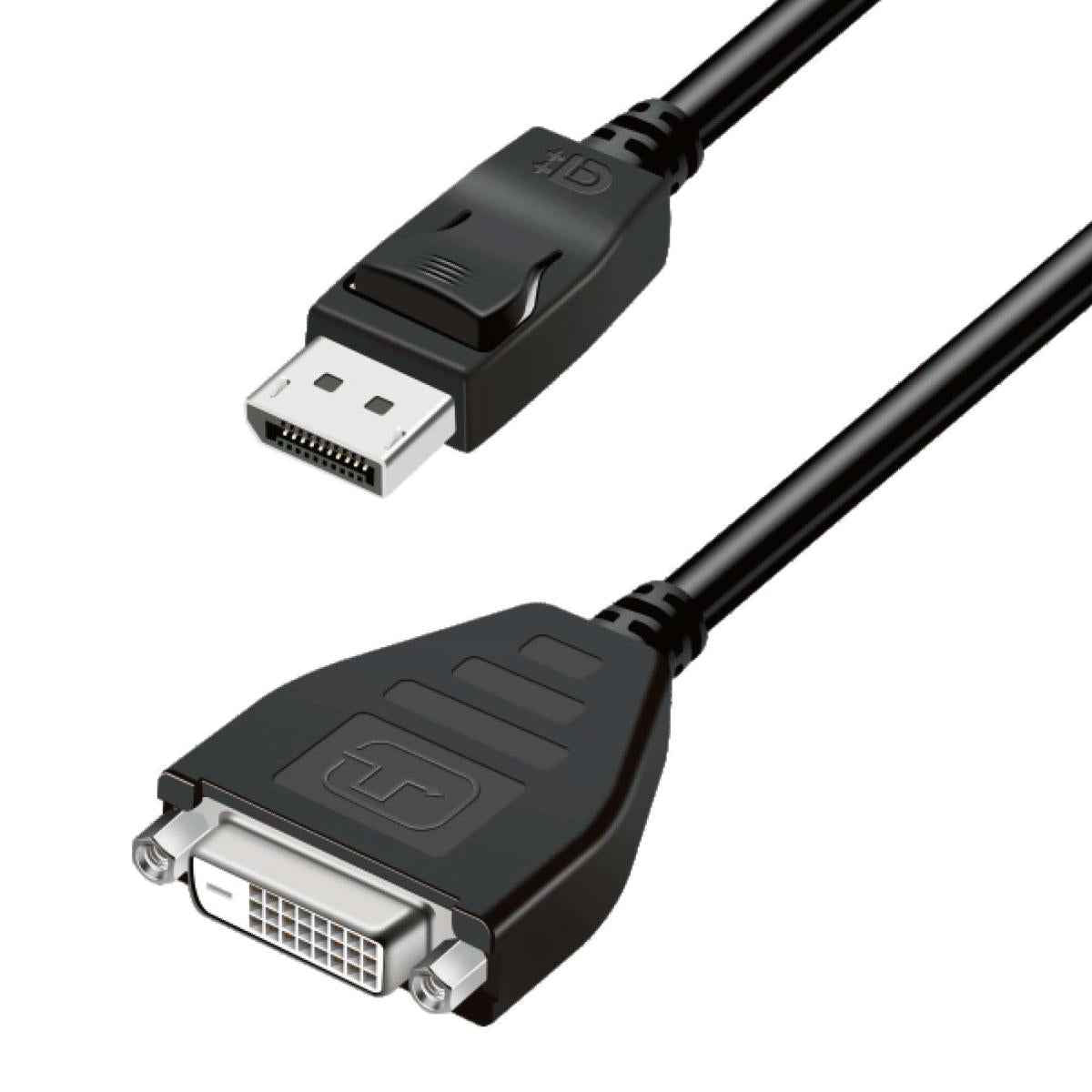 HAING HI-2063-DPVA Display Port To Single-Link DVI-D Monitor Adapter Cable 20cm