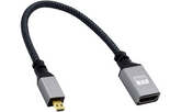 Haing Hi 2068 Mhfc Micro HDMI Male to HDMI Female Adapter 15cm with HDMI cable
