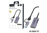 HAING HI - 3004 - TCH Type - C USB 3.0 4K HDMI Video Capture Card - 1080p 60fps High - Speed Streaming & Recording