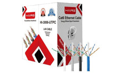 Haing Hi 3006 Utpc Cat6 Utp Ethernet Cable 1000ft Black