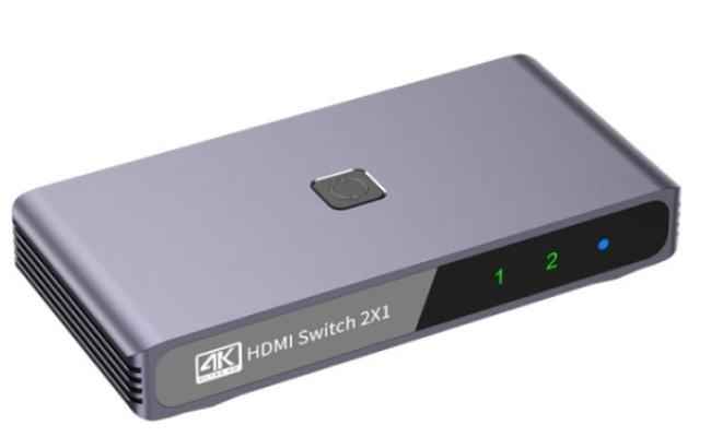 Haing Hi 3011 Hbs Aluminum Bi Directional HDMI Switch, 4K, network switch