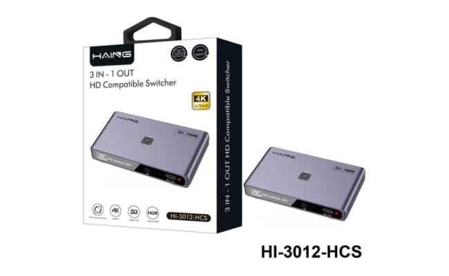 Haing Hi 3012 H3 In 1 Out Hd Compatible Switch