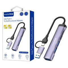 HAING HI-3018-UTH Usb/Type C To Multifunctional Adapter