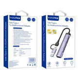 HAING HI - 3018 - UTH USB/Type C to Multifunctional Adapter, USB cable