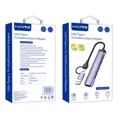 HAING HI-3018-UTH Usb/Type C To Multifunctional Adapter