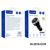 HAING HI-3019-CCR Fast Car Charger 2 Ports 48W