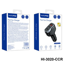 HAING HI-3020-CCR Fast Car Charger 3 Ports 78W
