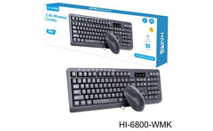 Haing Hi 6800 Wmk 2.4g Wireless Keyboard & Mouse Combo