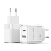 HAING HI - A213 2 ports USB GaN Fast Charger EU 30W, chargers